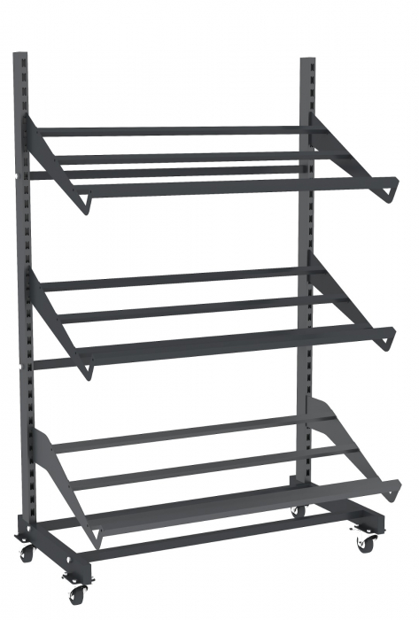 Raft de legume si fructe cu Roti H:180 L:130 cm W:60 cm [3]