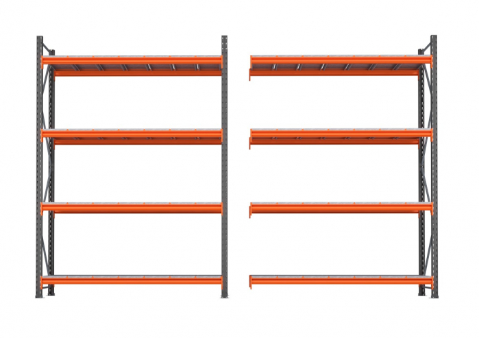 Raft semi-industriale - Inaltime: 300 cm, Lungime:126 cm,Adancime: 60 cm [5]