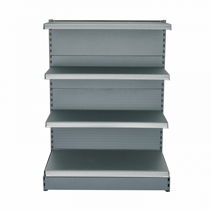 Rafturi de perete, inaltime 135 cm, Baza 40, Polite 40, Antracit [2]