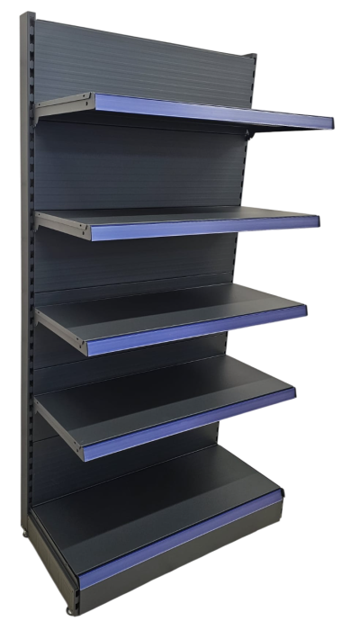 Rafturi de Perete inaltime 200 cm,Baza 40 cm, Polite 40 cm Antracit [3]