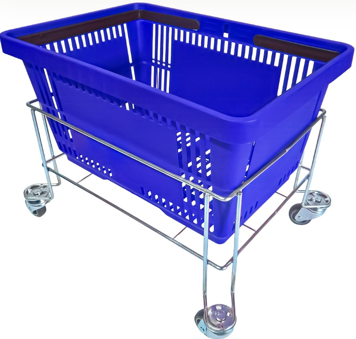 Suport pentru coș de mână cu roți [2]