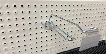 RAFTURI PERFORATE - AGATATOR PANOU PERFORAT U CU ETICHETA