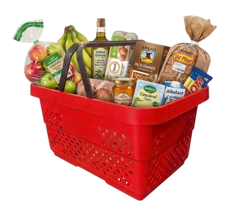 Coș de cumpărături – Roșu (22 Lt)-NON FRAGIL [3]