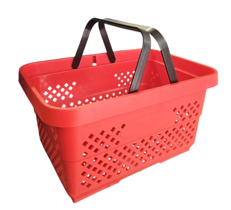 COSURI DE CUMPARATURI - Coș de cumpărături – Roșu (22 Lt)-NON FRAGIL