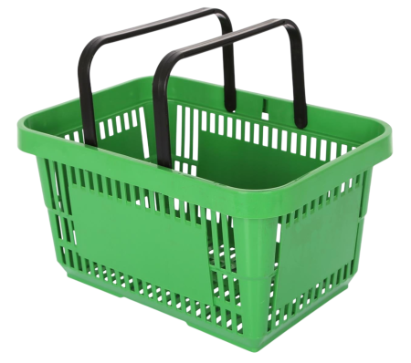 Coș de cumpărături – Verde (22 Lt)