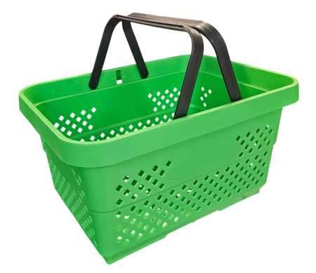 COSURI DE CUMPARATURI - Coș de cumpărături – Verde (22 Lt)-NON FRAGIL