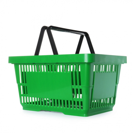 COSURI DE CUMPARATURI - Coș de cumpărături – Verde (28 Lt)