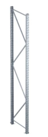 ACCESORII RAFTURI SEMI-INDUSTRIALE - Montant (Rama) - Inaltime: 250 cm,Adancime: 40 cm