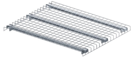 Rafturi pentru paleți accesorii - Plasă metalică zincată 1100 x 900 mm pentru rafturi paleți
