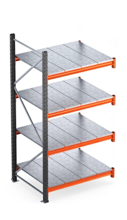 RAFTURI SEMI-INDIUSTRIALE - Raft Extensie, HxLxW:200x126x80 cm