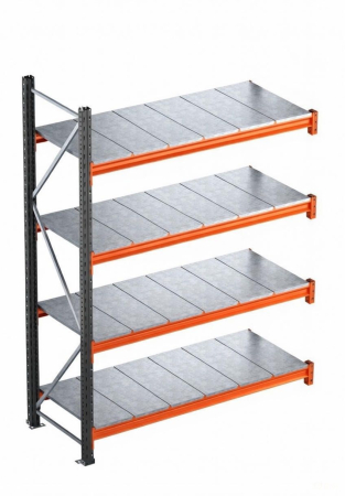RAFTURI SEMI-INDIUSTRIALE - Raft Extensie, HxLxW:200x186x60 cm