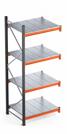 RAFTURI SEMI-INDIUSTRIALE - Raft Extensie, HxLxW:250x126x80 cm