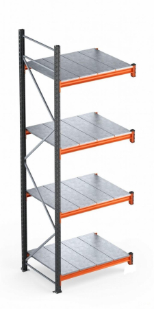 RAFTURI SEMI-INDIUSTRIALE - Raft Extensie, HxLxW:300x126x80 cm