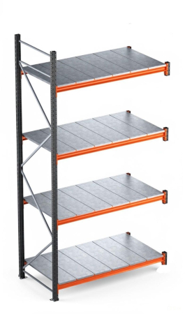 RAFTURI SEMI-INDIUSTRIALE - Raft Extensie, HxLxW:300x186x80 cm