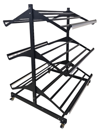 Raft Gondola de legume si fructe cu Roti H:180 L:130 cm W:120 cm [2]