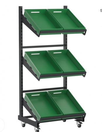 RAFTURI LEGUME FRUCTE SI PANIFICATIE - Raft de legume si fructe cu Roti H:180 L:90 cm W:60 cm