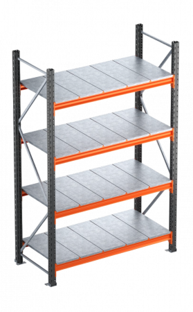 RAFTURI SEMI GRELE INDUSTRIALE - Raft semi-industriale - Inaltime: 200 cm, Lungime:156 cm,Adancime: 60 cm