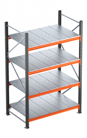 RAFTURI SEMI GRELE INDUSTRIALE - Raft semi-industriale - Inaltime: 200 cm, Lungime:156 cm,Adancime: 80 cm