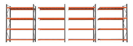 Raft semi-industriale - Inaltime: 200 cm, Lungime:216 cm,Adancime: 60 cm [5]