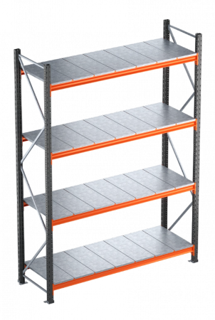 RAFTURI SEMI GRELE INDUSTRIALE - Raft semi-industriale - Inaltime: 250 cm, Lungime:216 cm,Adancime: 60 cm