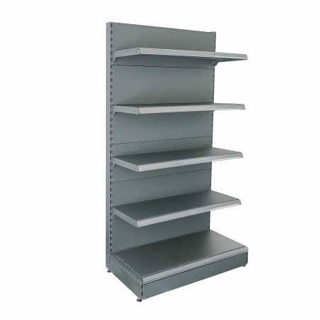 Rafturi de perete, inaltime 195 cm, Baza 40, Polite 30, Antracit [1]