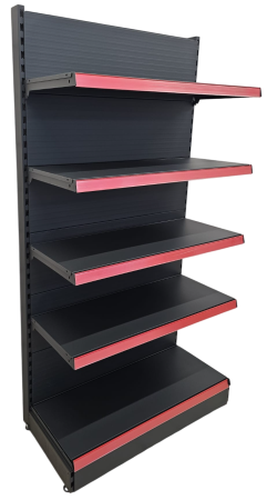 RAFTURI DE MAGAZIN - Rafturi de Perete inaltime 200 cm,Baza 40 cm, Polite 40 cm Antracit