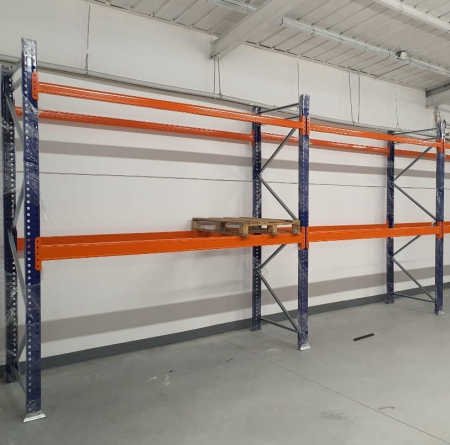 RAFTURI PENTRU PALETI - RAFTURI DEPOZITARE PALETI H:300 CM X L:570 CM