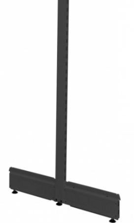 RAFTURI GONDOLA - Rafturi Gondola, inaltime 140 cm, Baza 40, Polite 40, Antracit