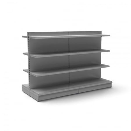 RAFTURI DE MAGAZIN - Rafturi Gondola, inaltime 140 cm,Lungime 203 cm Baza 40, Polite 40, Antracit