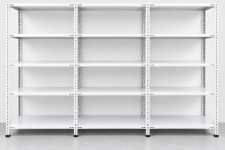 Rafturi Metalice Depozitare cu 5 Niveluri, Gri Antracit, H 250 x L 280 x A 43 cm [2]