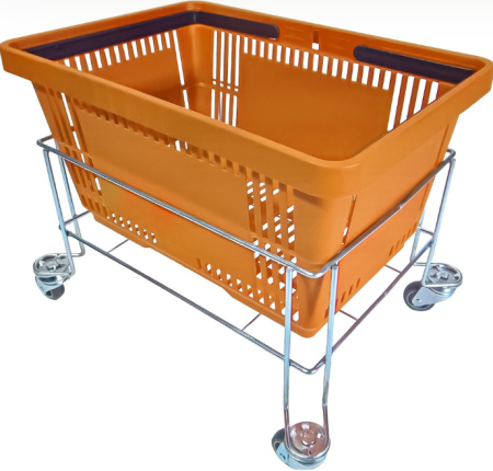 Suport pentru coș de mână cu roți [3]
