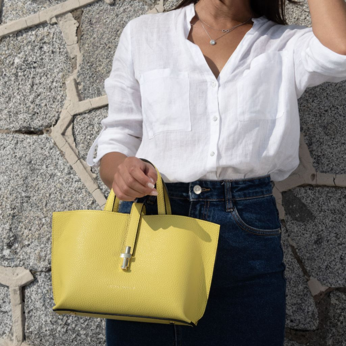 AGATHA - Geantă de mână din piele naturală [8]