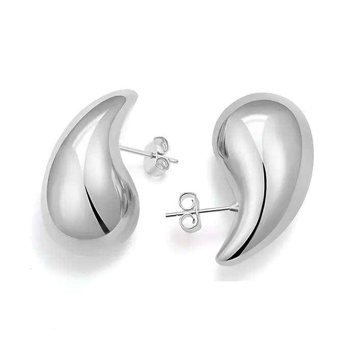 Cercei argint Teardrop, în formă de lacrimă [1]