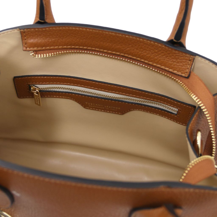 COCCOLA - Geantă de mână din piele naturală [5]