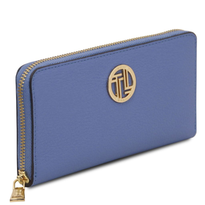 FINANCIER - Exclusive zip around leather wallet [2]