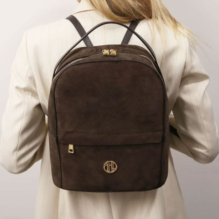 VOLTA - Suede leather backpack [7]