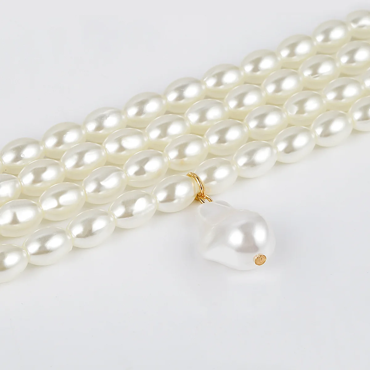 Colier Baroque Pearl, model cu perle, în stil baroc, cu straturi suprapuse - Colecția Universe of Pearls [5]