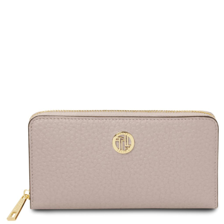 LEATHER WALLETS - FINANCIER - Exclusive zip around leather wallet