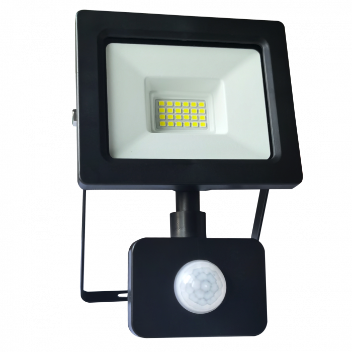 Proiector LED + Senzor de miscare, Ecoplanet, Slim Tablet SMD, 30W ...