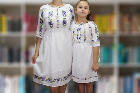 Seturi de Familie - Set rochie Mama - Fiica CORINA