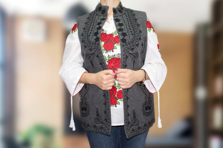Vesta Traditionala - Vesta Traditionala femei CRINA