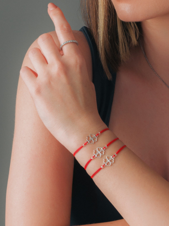 Bratara snur argint noroc Bratari snur Argint 925 - Bratara snur argint noroc