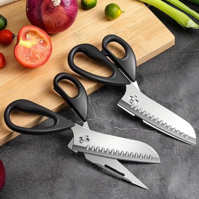 Foarfeca demontabila pentru carne, inox si carcasa de protectie, [3]