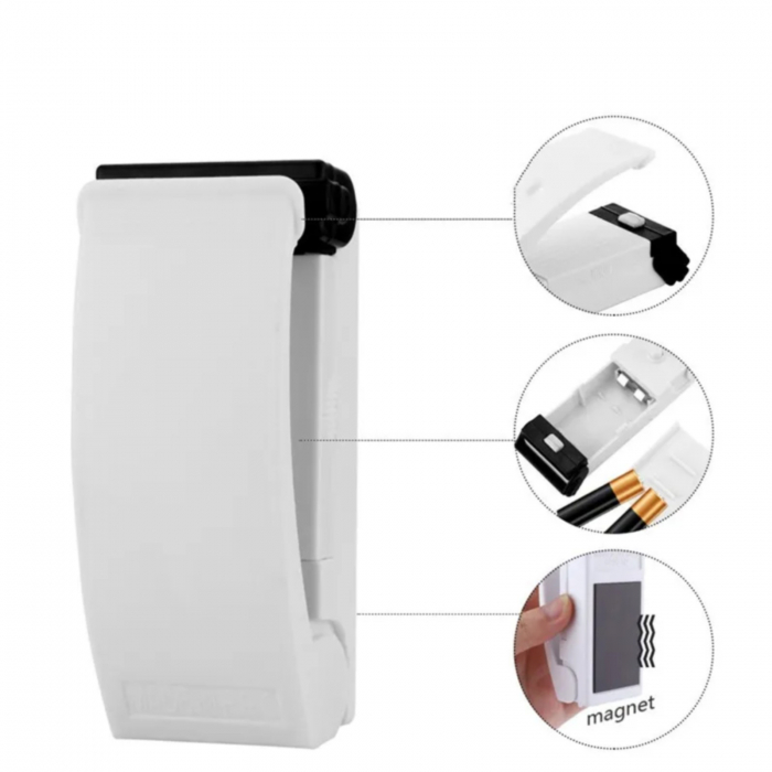 Aparat de sigilat pungi, mini sigilator pungi, dispozitiv de lipit pungi [5]