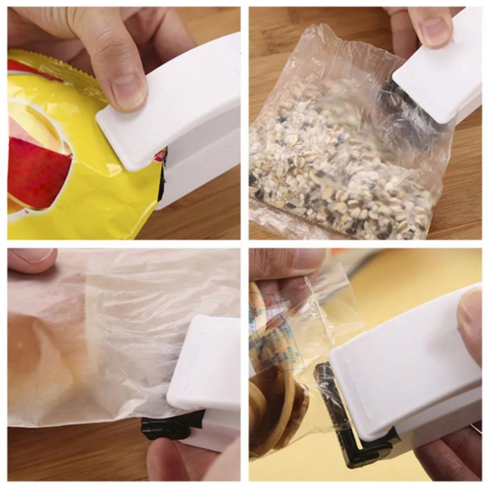 Aparat de sigilat pungi, mini sigilator pungi, dispozitiv de lipit pungi [4]