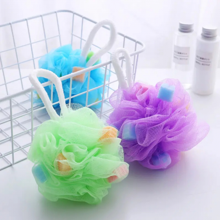 Burete exfoliant pentru dus, 1 bucata [2]