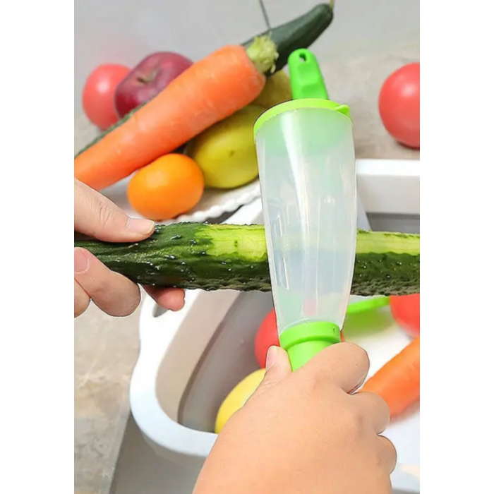 Curatator pentru fructe si legume, cu recipient [2]