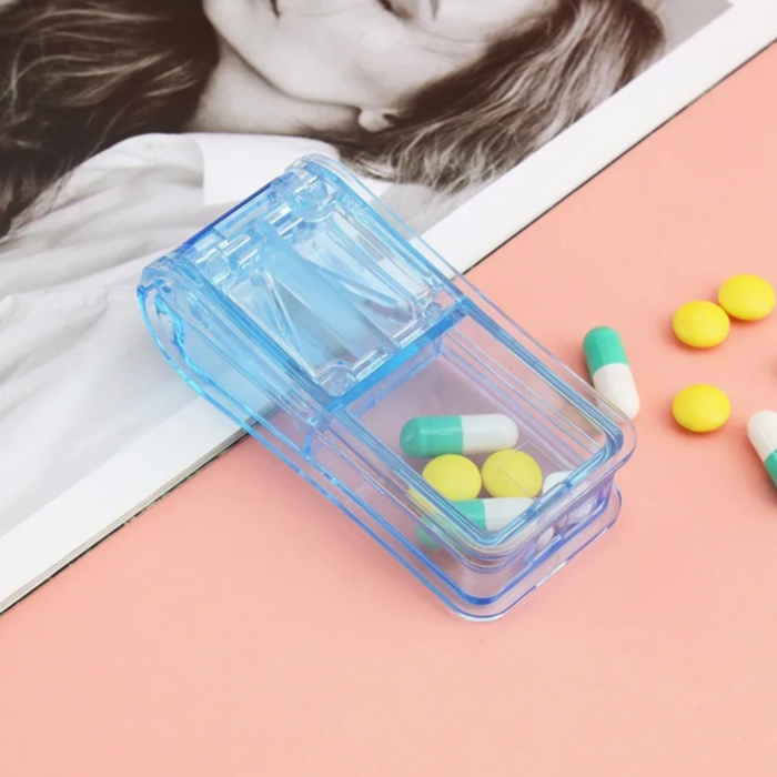 Dispozitiv pentru taierea medicamentelor, aparat de taiat pastile, taietor pilule, cutit medicamente [4]