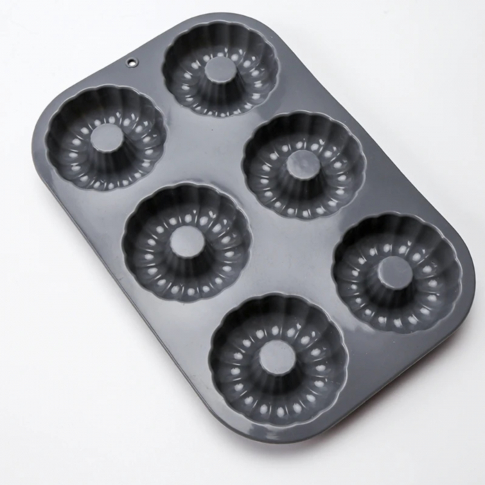 Forma de copt din silicon pentru 6 gogosi [2]