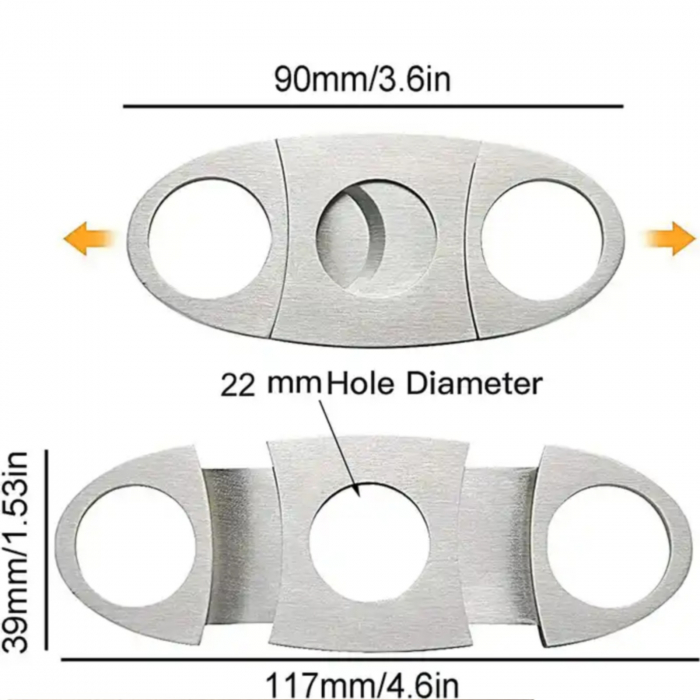 Ghilotina trabuc, cutter inox [3]